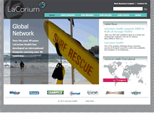 Tablet Screenshot of lacoriumhealth.com